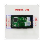 Digital Voltmeter - Ammeter, 100 V 10 A, red - green display, shunt included